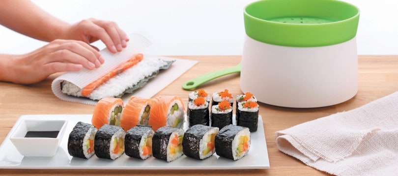 Faire des sushis à la maison avec un kit sushi